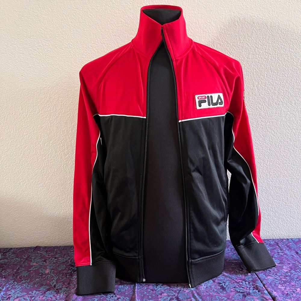 Vintage Fila Italia Soccer Jacket